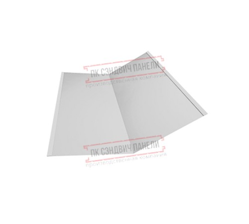 Планка ендовы нижняя 298х298х2000 Полиэстер Ral7047-0.45