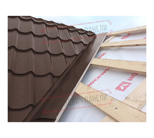 Планка ендовы нижняя 298х298х2000 Полиэстер Ral8017-0.45