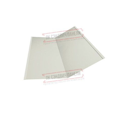 Планка ендовы нижняя 298х298х2000 Norman Ral9002-0.5