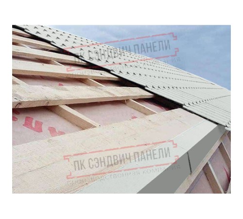 Планка карнизная 100х69х2000 ПЭ-7035-0.5