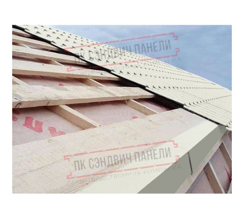 Планка карнизная 100х69х2000 Norman ПЭ-9003-0.5