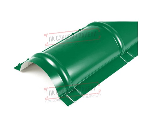 Планка конька круглого R110х2000 ПЭ-6029-0.45