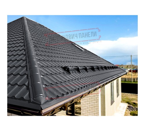 Планка конька круглого R110х2000 ПРМ-7024-0.5