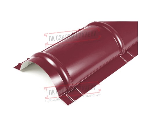 Планка конька круглого R110х2000 ПЛ-Р363-0.5