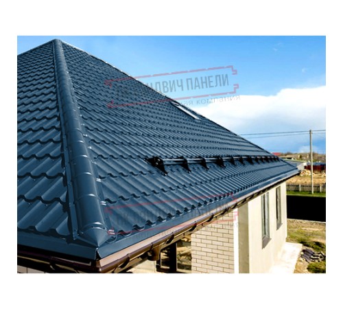 Планка конька круглого R110х2000 PURETAN-RR35-0.5