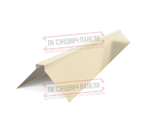 Планка конька плоского 120х120х2000 Norman ПЭ-1015-0.5