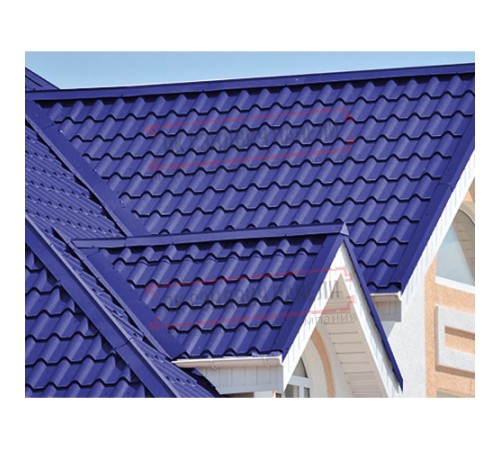 Планка конька плоского 190х190х2000 ПЭ-5002-0.45