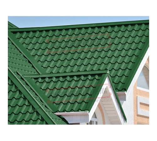 Планка конька плоского простая 145х145х2000 ПЭ-6002-0.45