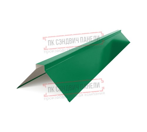 Планка конька плоского 150х150х2000 ПЭ-6029-0.45