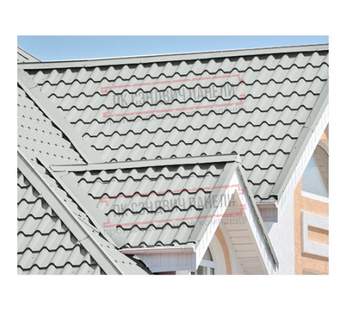 Планка конька плоского 150х150х2000 ПЭ-7047-0.45