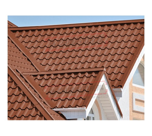 Планка конька плоского 120х120х2000 Norman ПЭ-8004-0.5