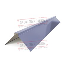 Планка конька плоского 120х120х2000 PURMAN-Galmei-0.5