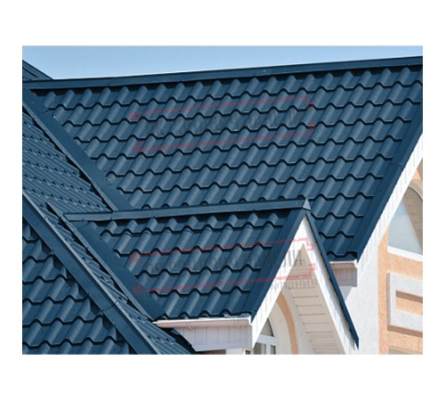 Планка конька плоского 120х120х2000 PURETAN-RR35-0.5