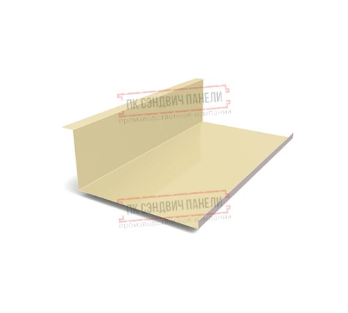 Планка примыкания нижняя 250х122х2000 Norman ПЭ-1014-0.5