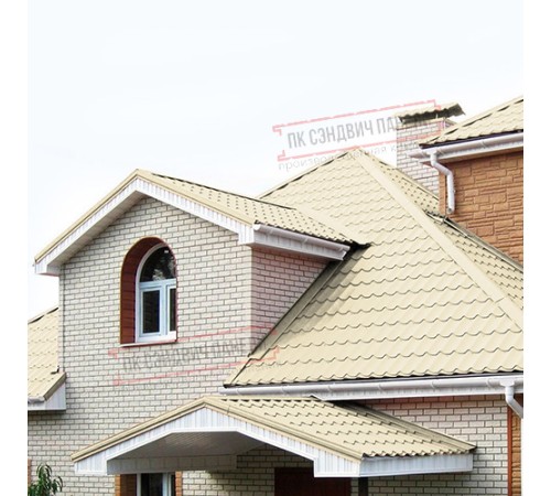 Планка примыкания нижняя 250х122х2000 Norman ПЭ-1015-0.5