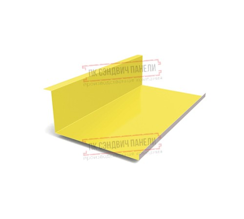 Планка примыкания нижняя 250х122х2000 Norman ПЭ-1018-0.5