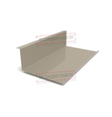 Планка примыкания нижняя 250х122х2000 ПЭ-1035-0.45