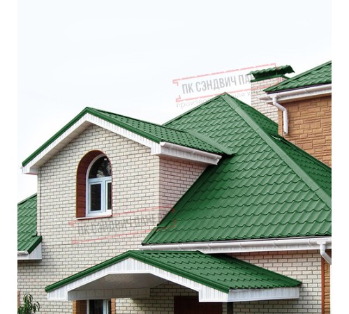 Планка примыкания нижняя 250х122х2000 ПЭ-6002-0.45