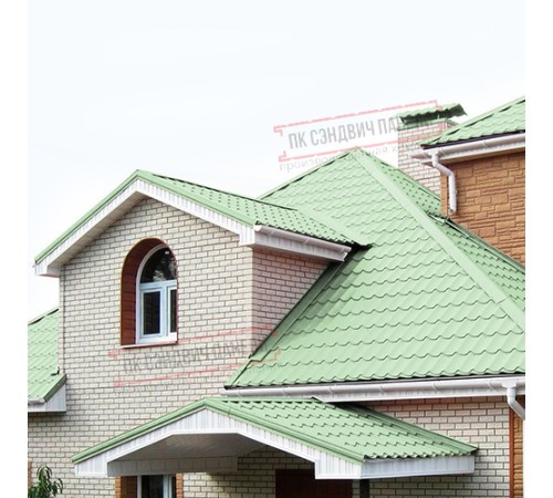 Планка примыкания нижняя 250х122х2000 ПЭ-6019-0.45