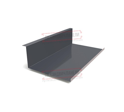 Планка примыкания нижняя 250х122х2000 Viking-7024-0.45