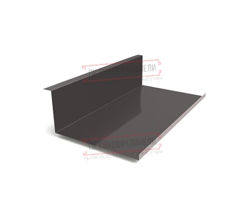 Планка примыкания нижняя 250х122х2000 PURETAN-RR32-0.5