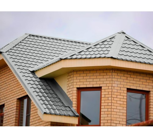 Планка примыкания верхняя 250х147х2000 ПЭ-9006-0.45