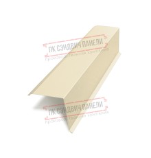 Планка торцевая 95х120х2000 ПЭ-1015-0.45