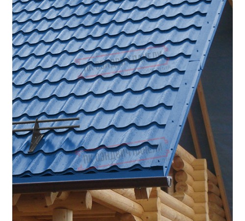 Планка торцевая 95х120х2000 Norman ПЭ-5005-0.5