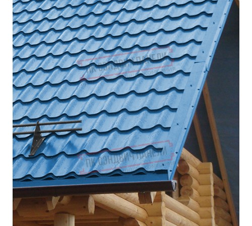 Планка торцевая 135х145х2000 ПЭ-5015-0.5