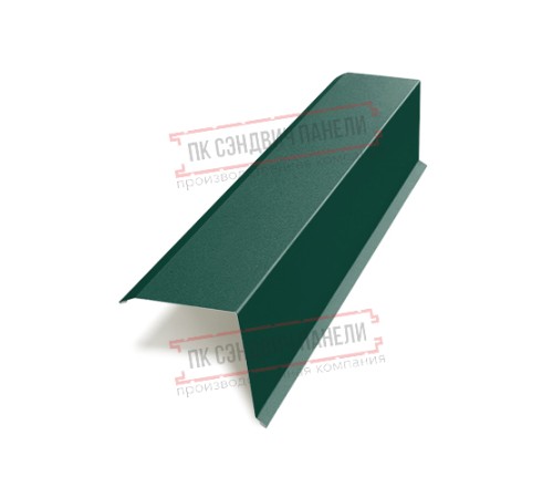 Планка торцевая 95х120х2000 Norman ПЭ-6005-0.5