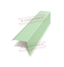 Планка торцевая 95х120х2000 ПЭ-6019-0.45