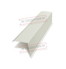 Планка торцевая 95х120х2000 ПЭ-9002-0.45