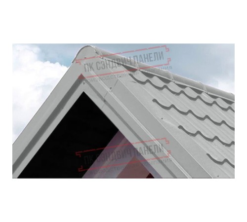 Планка торцевая 90х115х2000 Norman ПЭ-9006-0.5