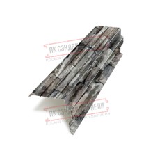 Планка торцевая 90х115х2000 ECOSTEEL-БелыйКамень-0.5