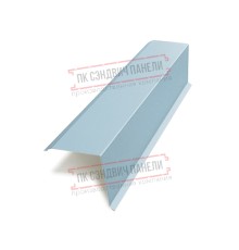 Планка торцевая 135х145х2000 ПРМ-Met.Blue-0.5