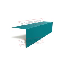 Планка угла наружного 115х115х2000 ПЭ-5021-0.45