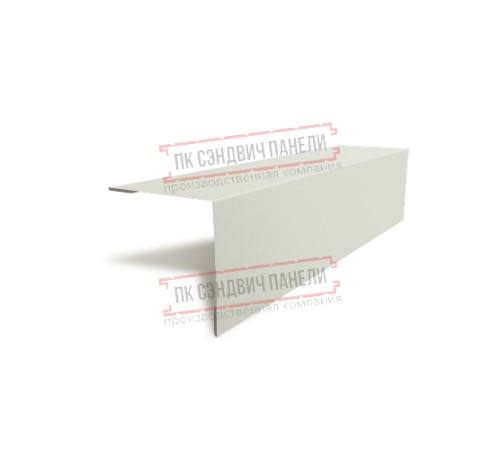 Планка угла наружного 115х115х2000 ПЭ-9002-0.5