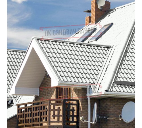 Планка угла наружного 115х115х2000 ПЭП-9003-0.45