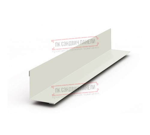 Планка угла внутреннего 115х115х2000 ПЭ-9003-0.5