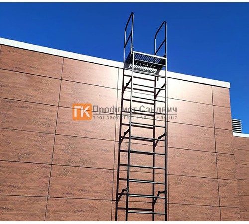 Полотно пожарной лестницы ОЦ РП-ПЛ1-1050 (кроншт. 800 мм)