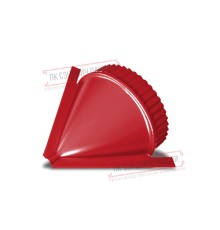 Заглушка конька круглого конусная ПЭ-3020-0.45