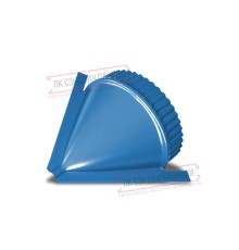 Заглушка конька круглого конусная ПЭ-5015-0.45