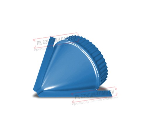 Заглушка конька круглого конусная Norman ПЭ-5015-0.5