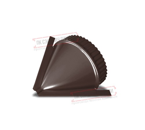 Заглушка конька круглого конусная PURETAN-8017-0.5