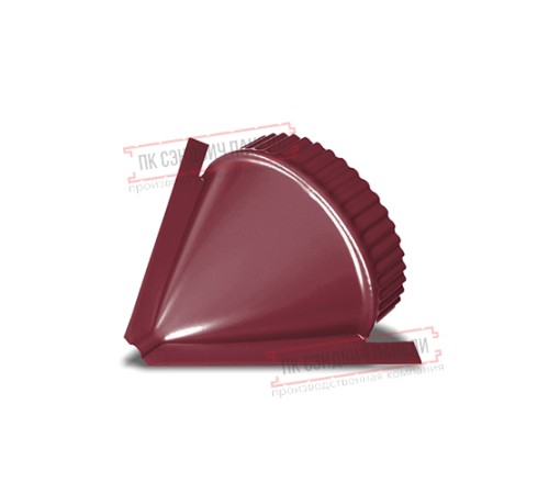 Заглушка конька круглого конусная ПЛ-Р363-0.5