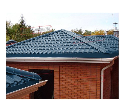 Заглушка конька круглого конусная PURETAN-RR35-0.5