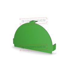 Заглушка конька круглого простая Norman ПЭ-6018-0.5