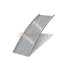 Продольно гнутый фальц профилированный 0,7 RAL 7004 Полиэстер