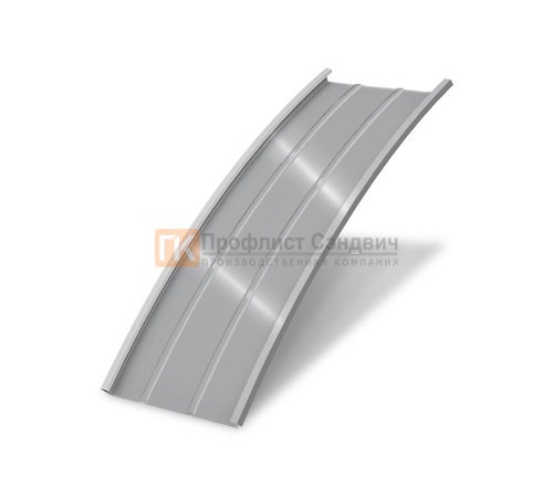 Продольно гнутый фальц профилированный 0,7 RAL 7004 Полиэстер