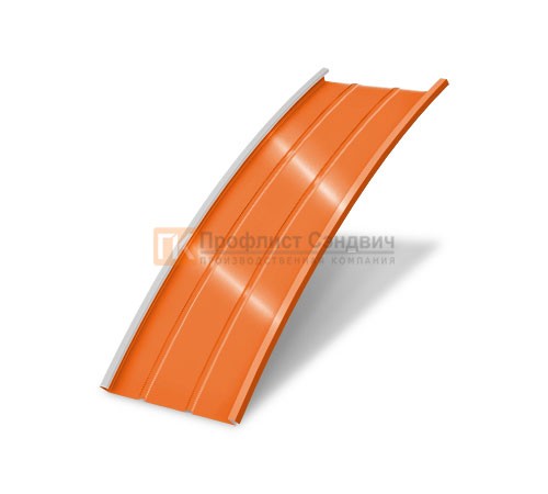 Продольно гнутый фальц профилированный 0,45 RAL 2004 Полиэстер